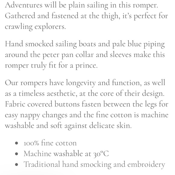 Annafie George Romper - Picture 3 of 7